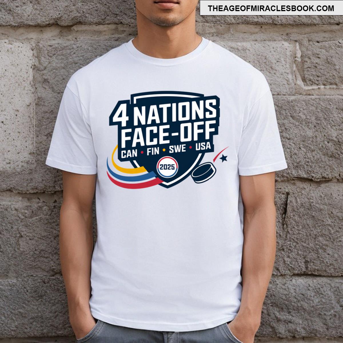 4 Nations Face Off T-shirt