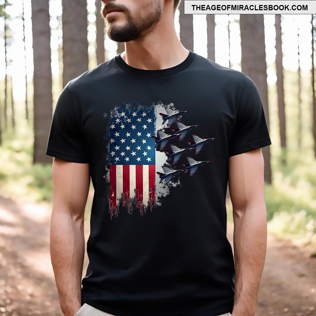 Usa Freedom Takes Flight T-shirt