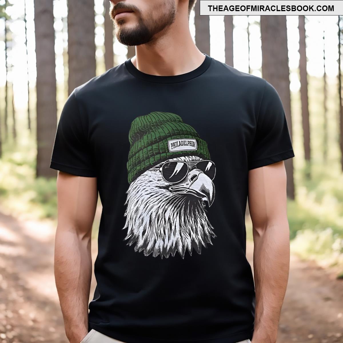 Vintage Eagle Cool Sunglasses T-shirt