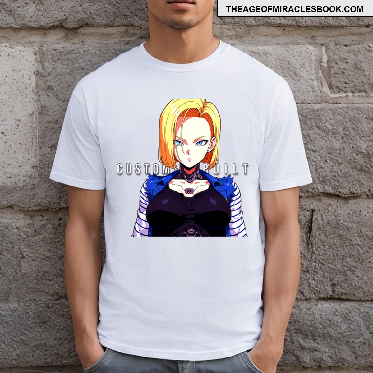 Android Custom Built Sticker T-shirt