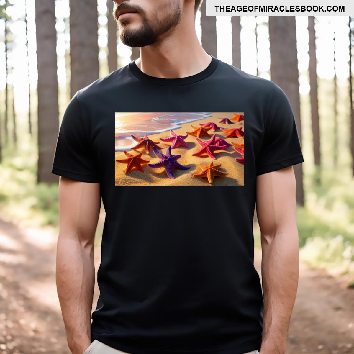 Colorful Starfish Ocean Beauty T-shirt