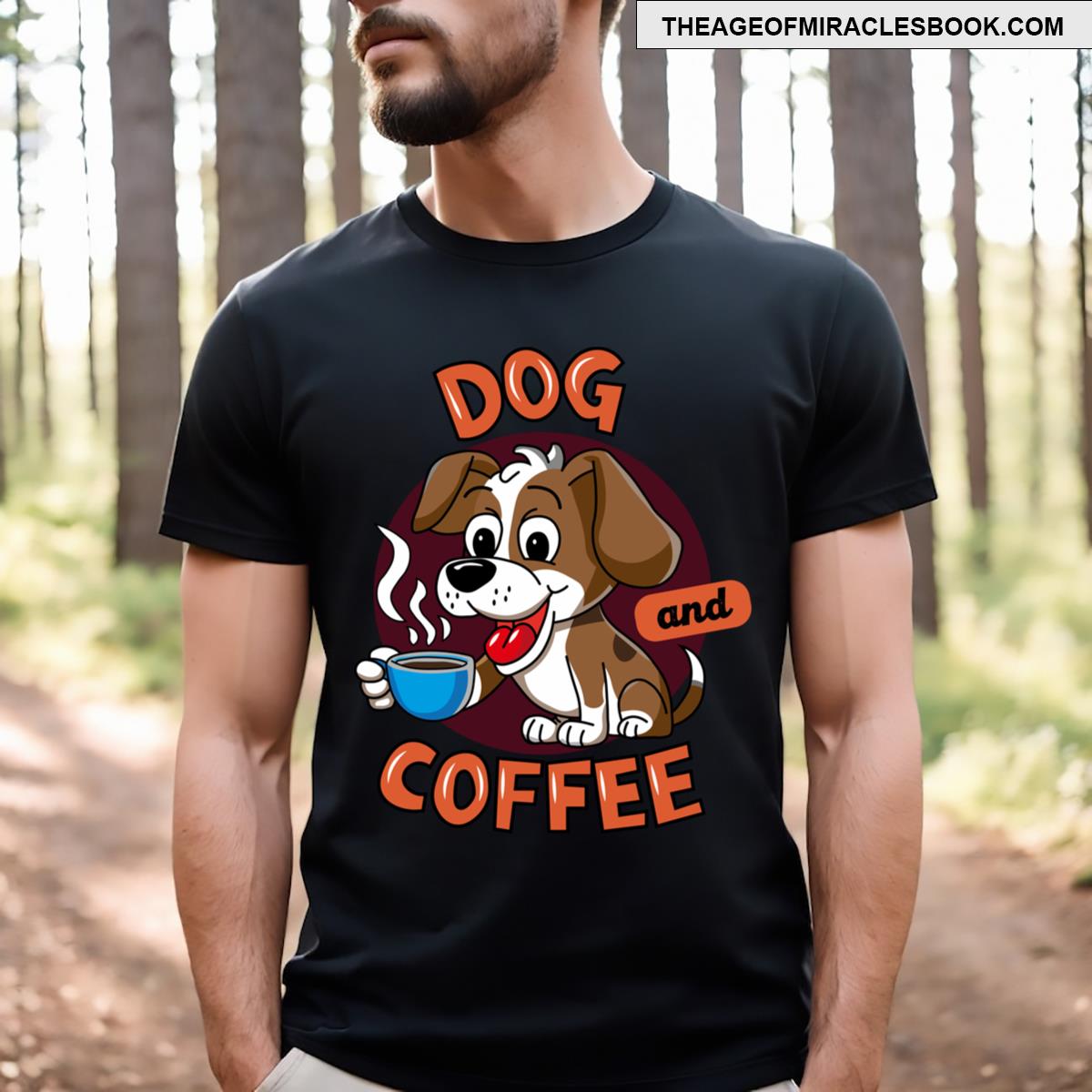 Dog Coffee T-shirt
