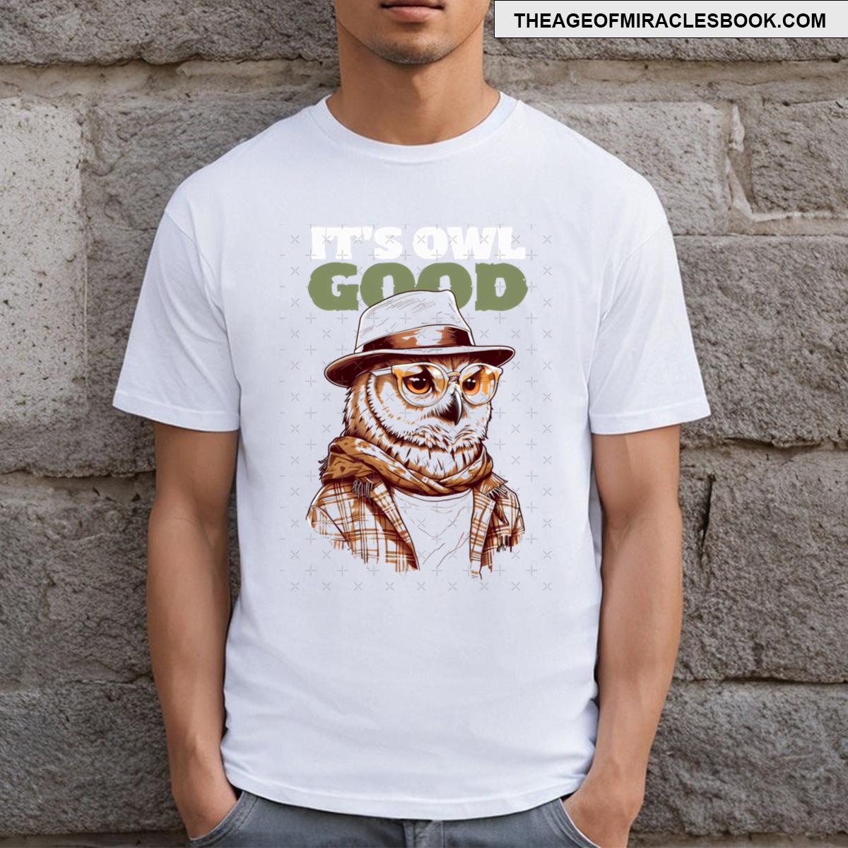 It’s Owl Good Funny Hipster Owl Pun T-shirt