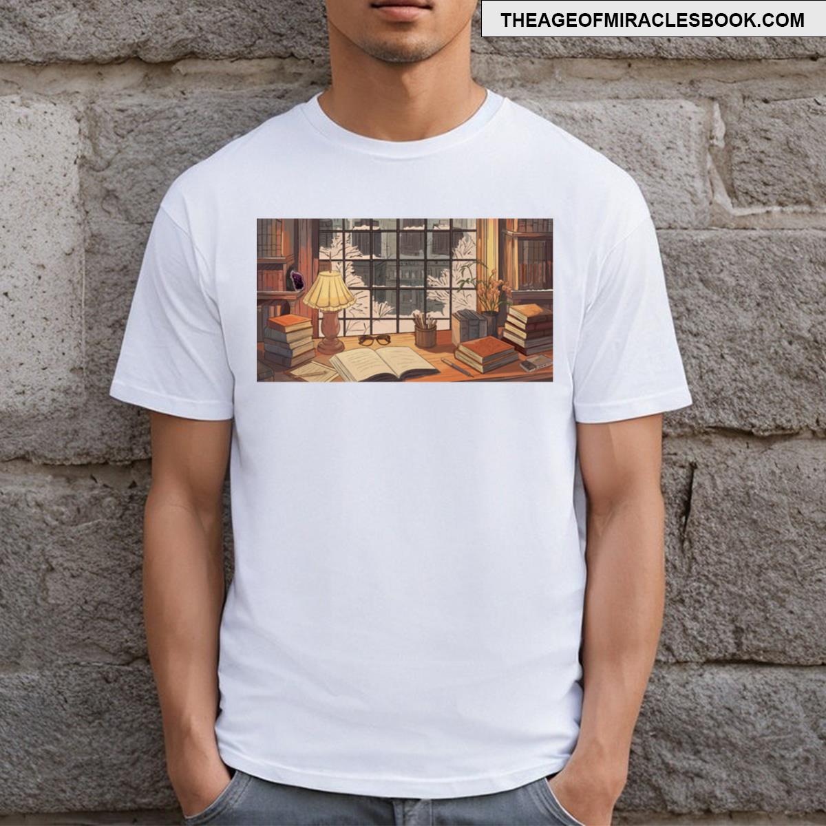 New York Snowy Study T-shirt