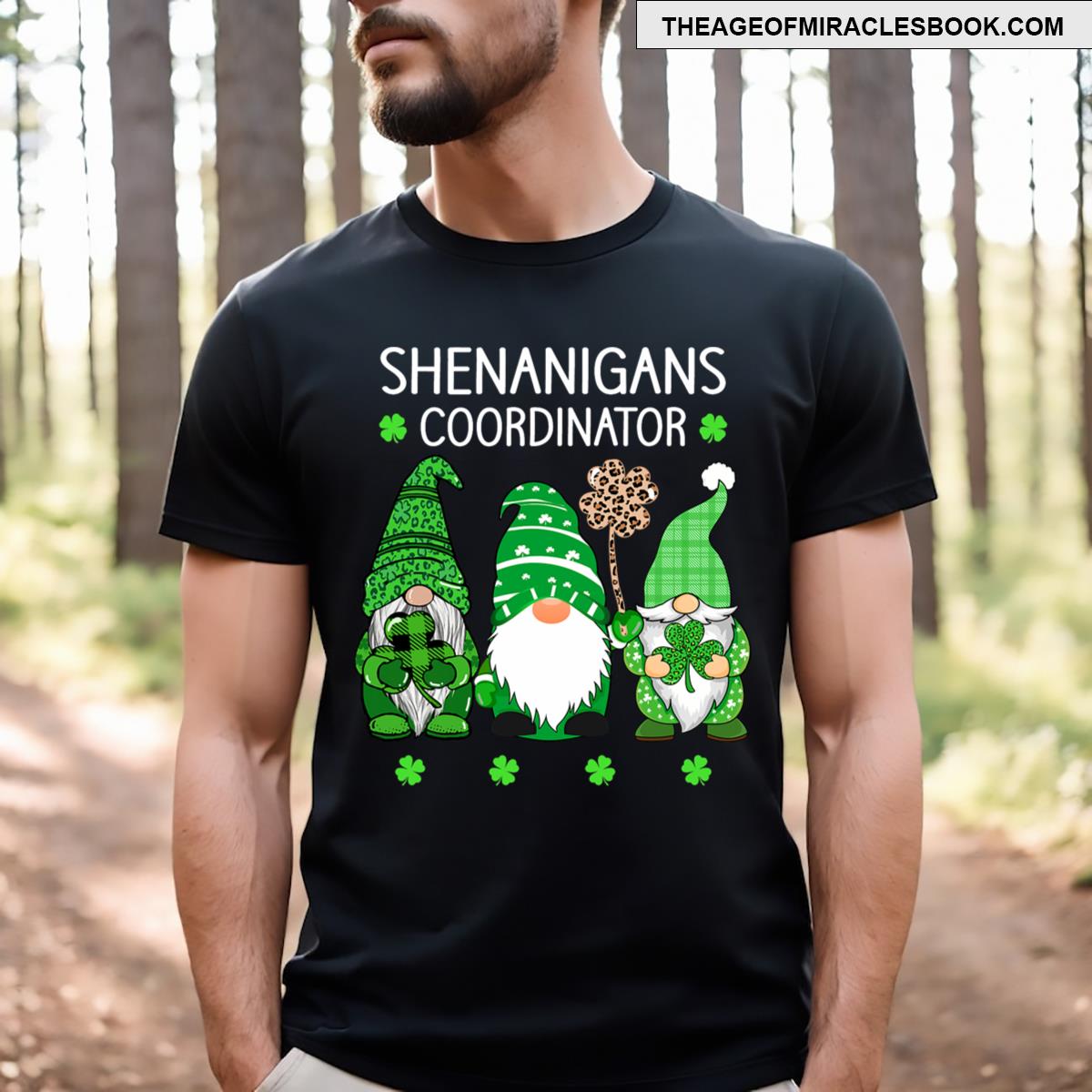 St Patricks Day Lucky Shamrock Shenanigans Gnomes T-shirt St Patricks Day Lucky Shamrock Shenanigans Gnomes T-shirt