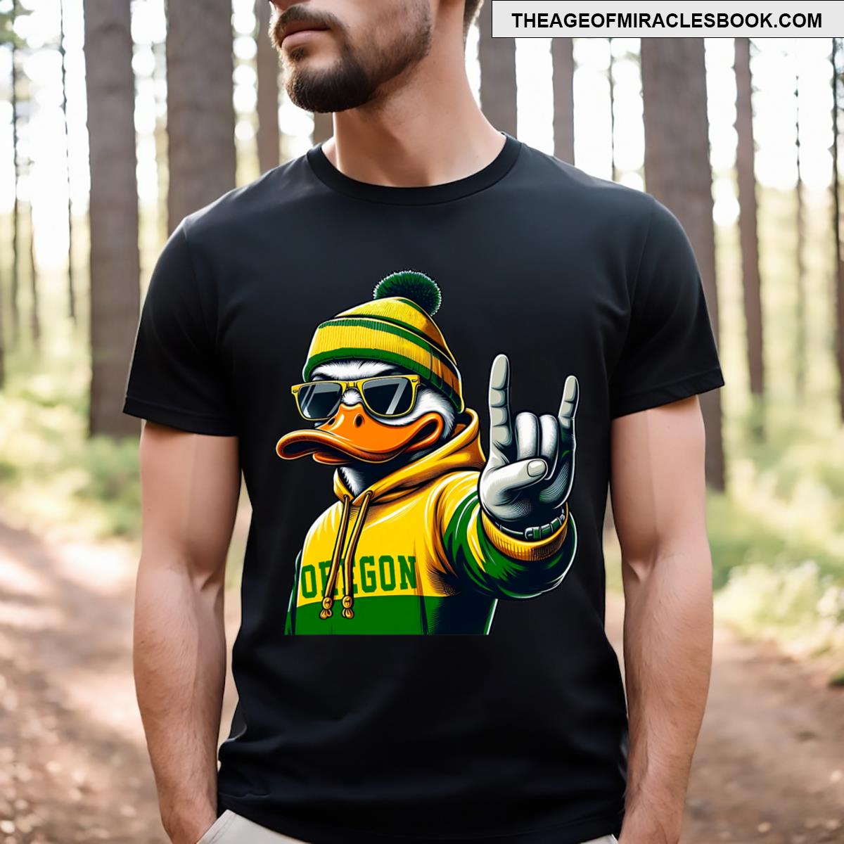 Vintage Oregon Personalized Name Design Gift For Men T-shirt