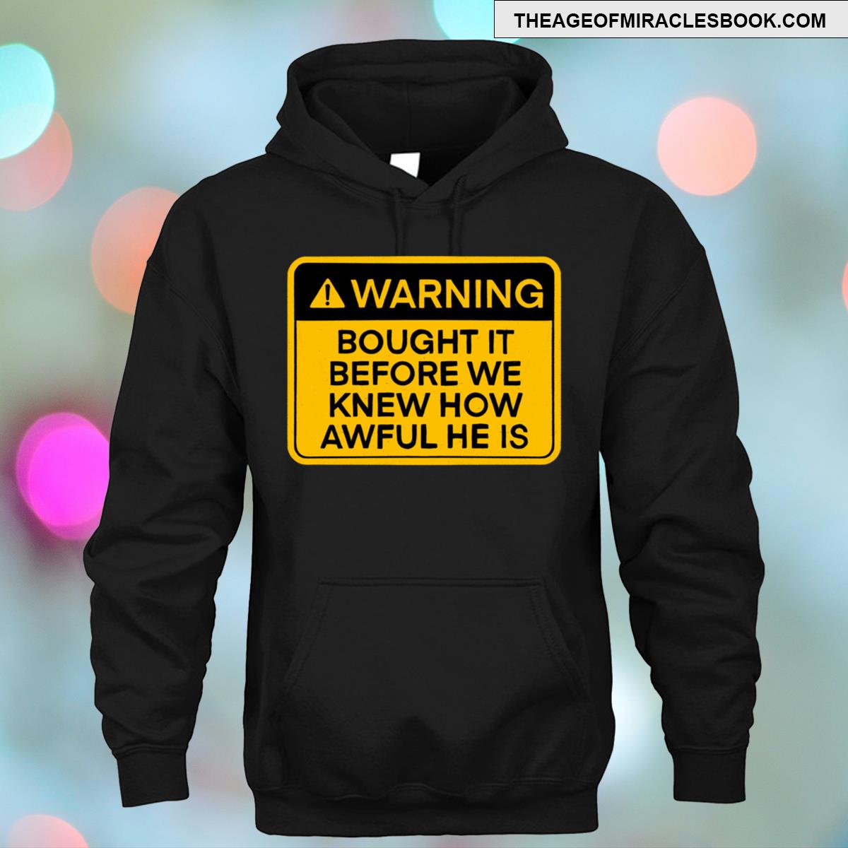 Alternative view of Warning Elon Sucks T-shirt