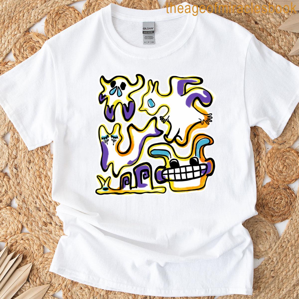 Bean Collection Tile Monsters Art Creatures T-shirt
