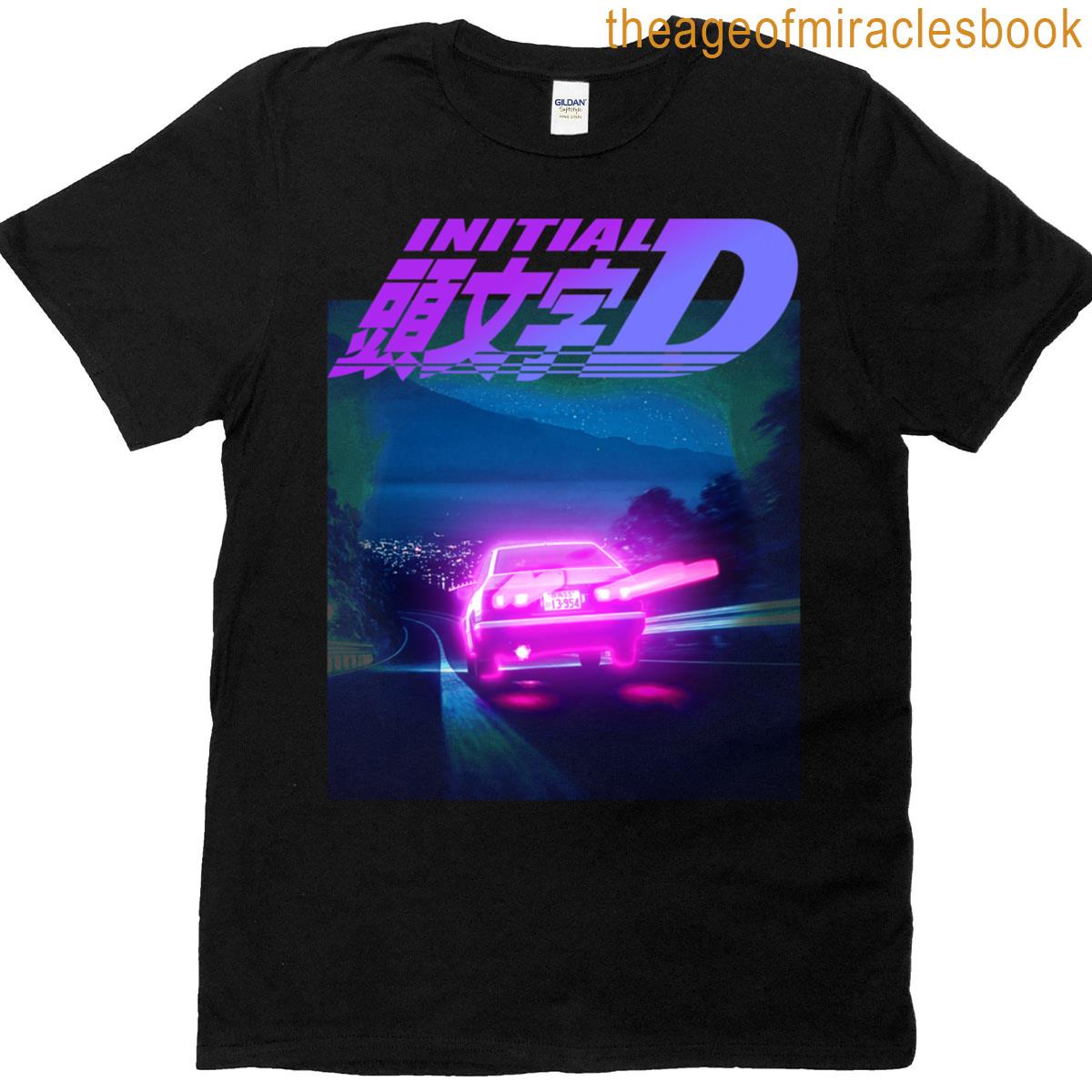 Initial D Neon Light Ae86 T-shirt