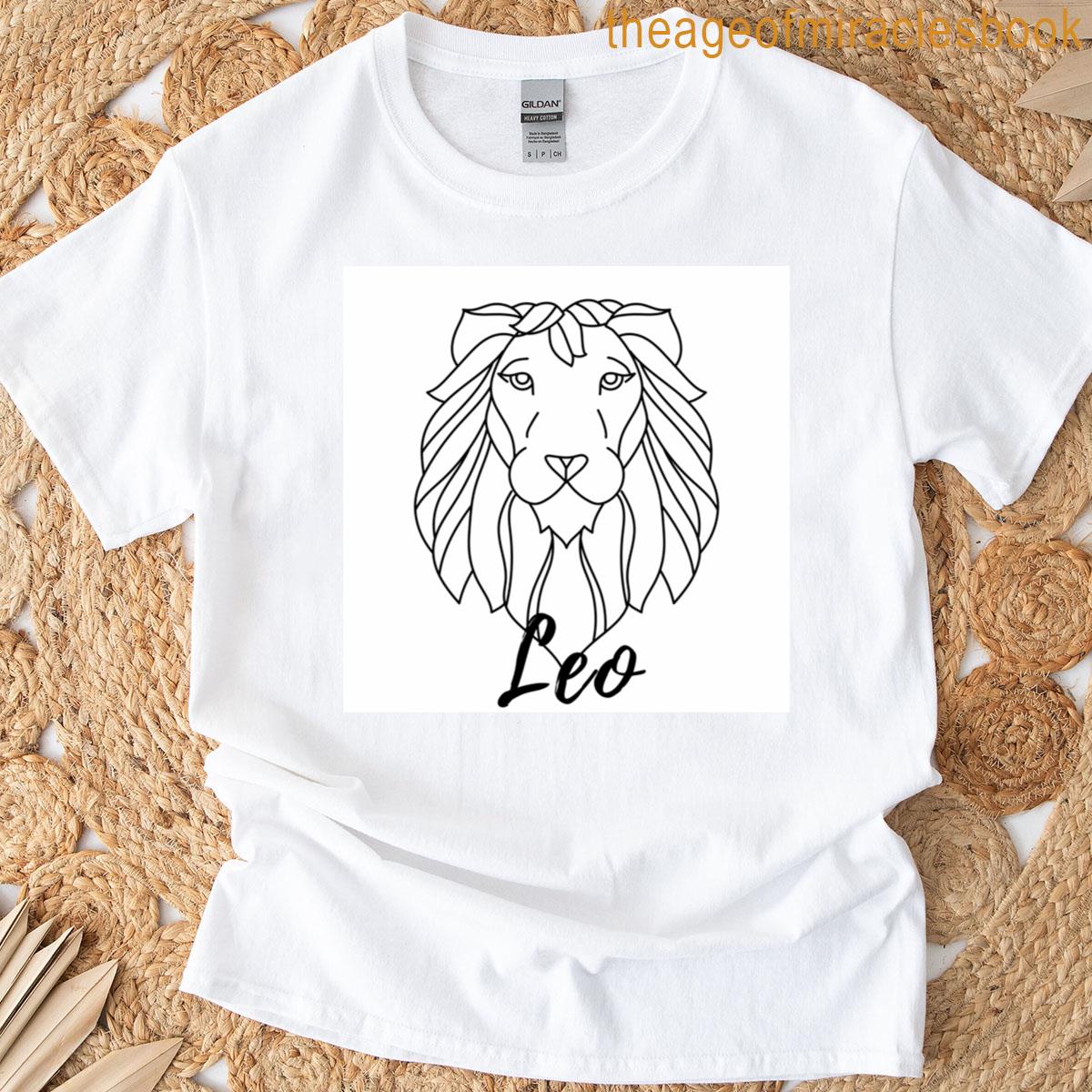 Leo Zodiac Sign T-shirt