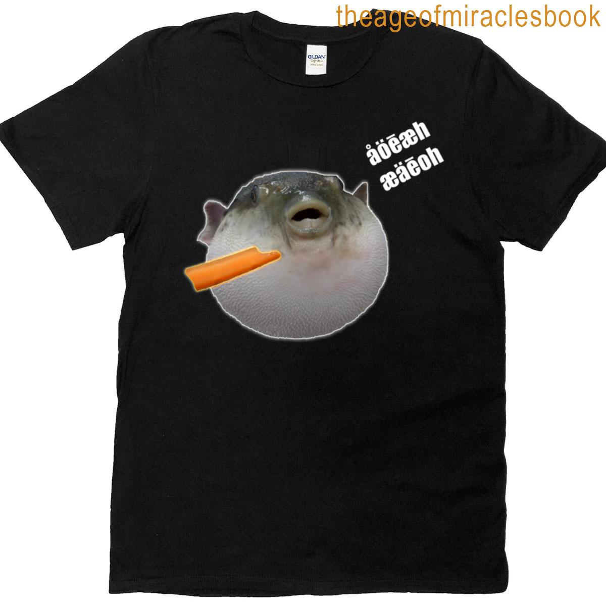 Puffer Fish Eating Carrot T-shirt