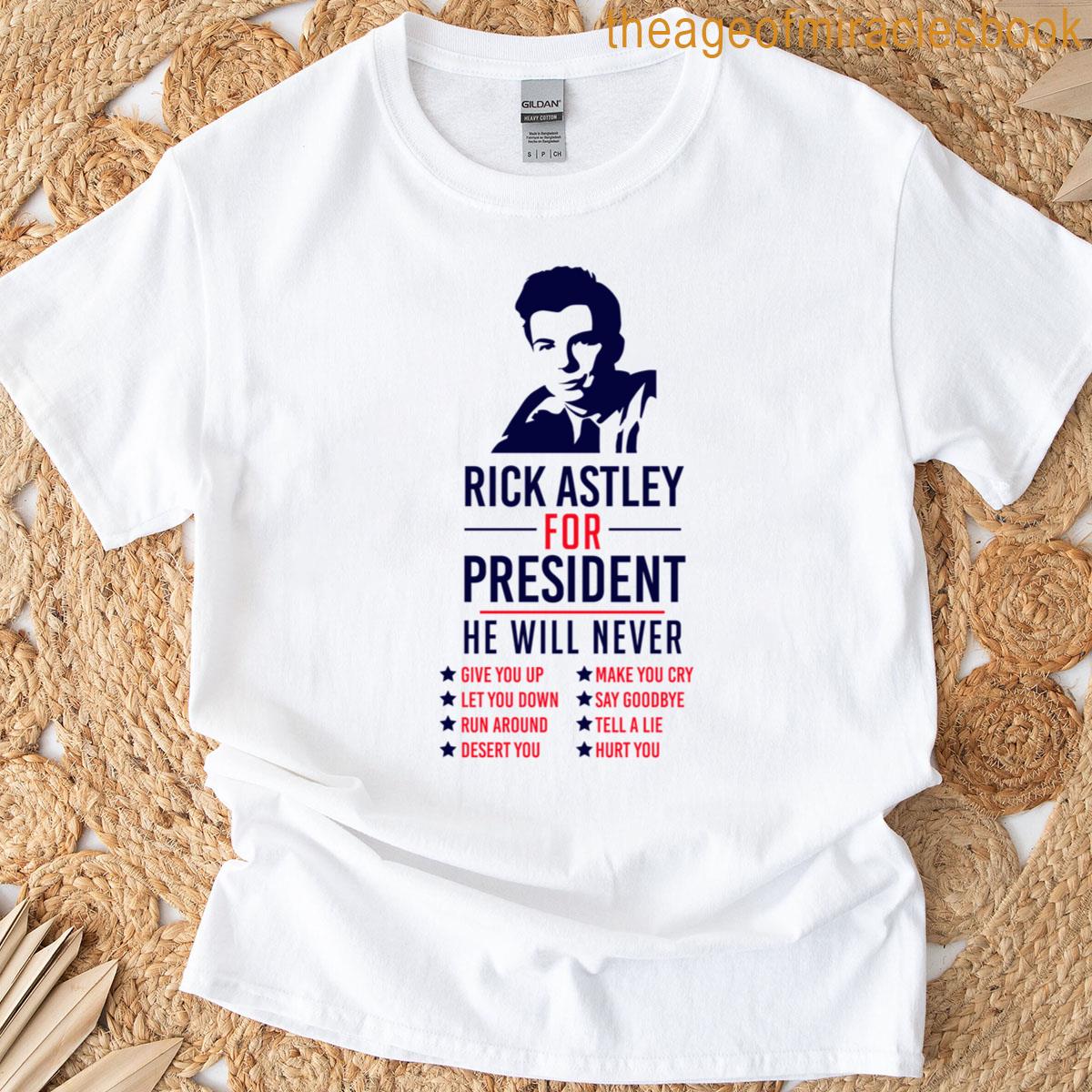 Rick Astley For President Essential T-shirt