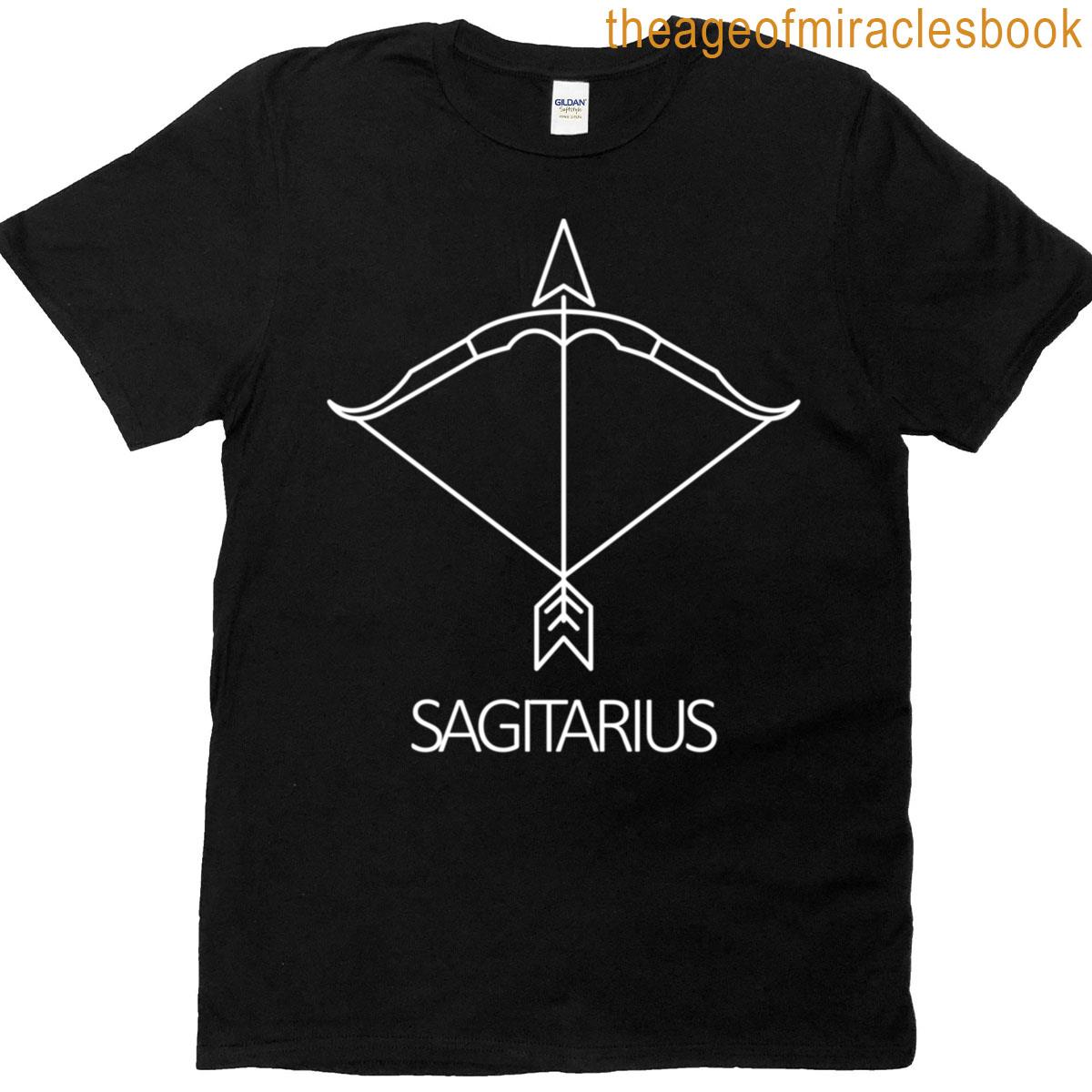 Sagitarius Zodiac Sign White T-shirt