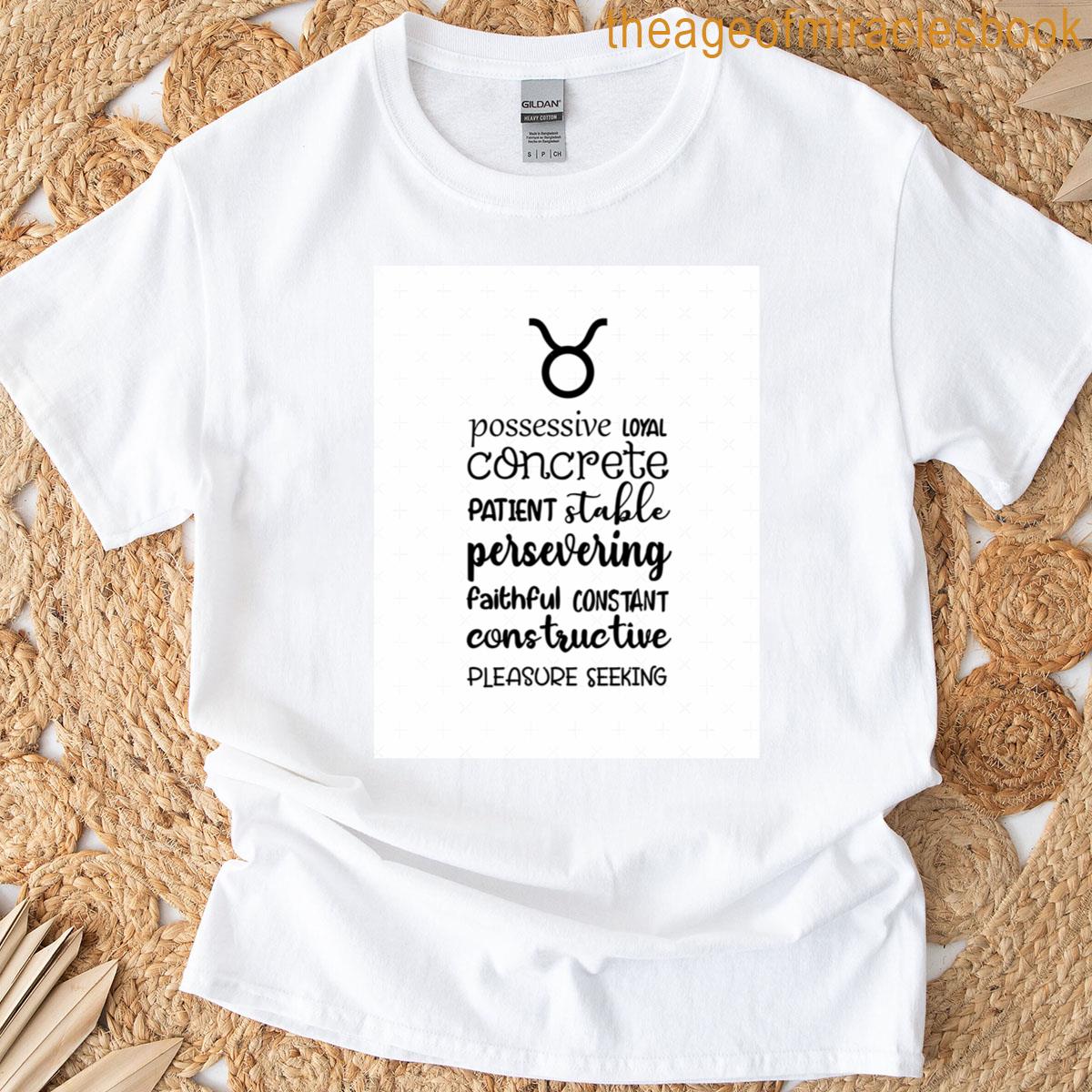 Zodiac Sign Taurus Scoop T-shirt