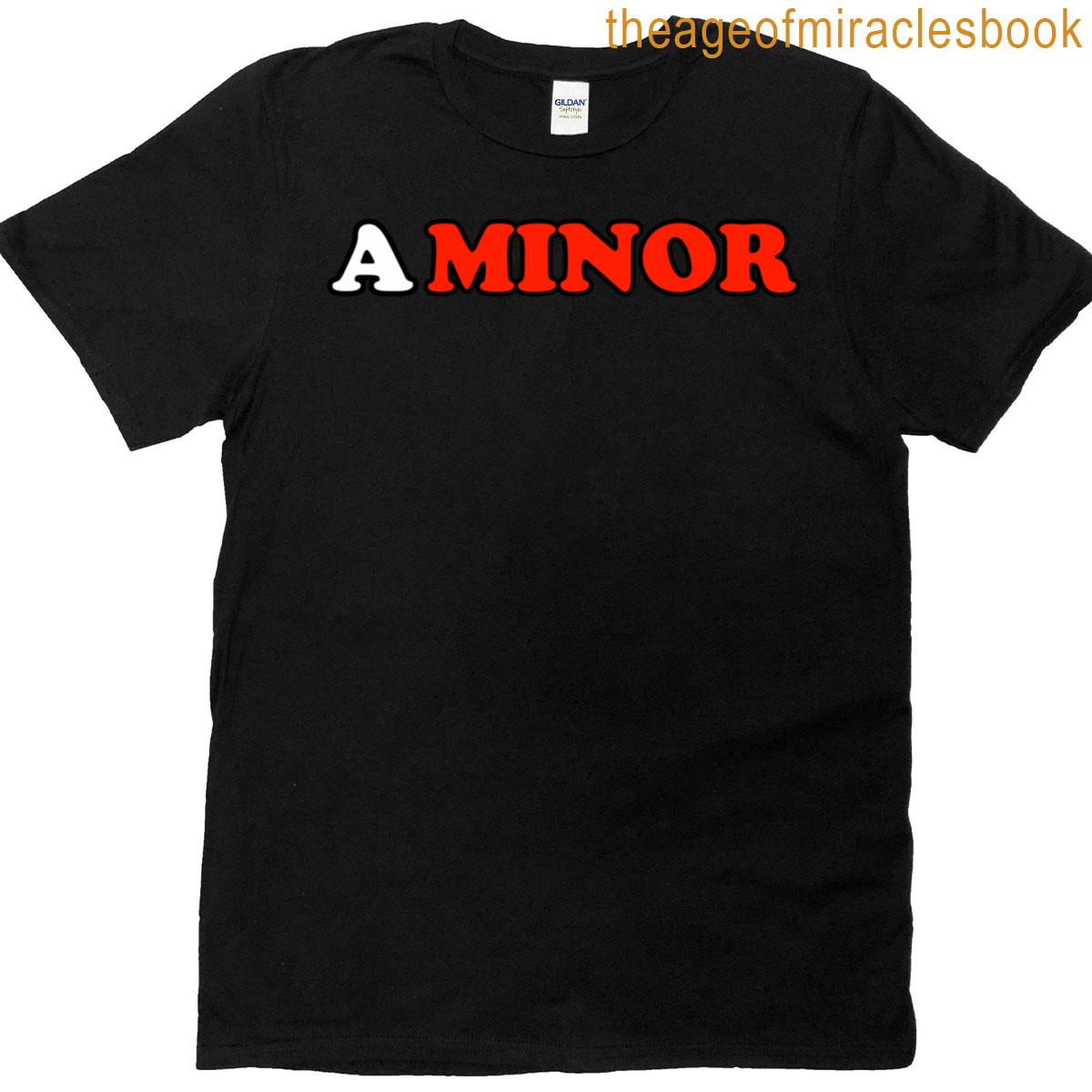 A Minor Word Text T-shirt