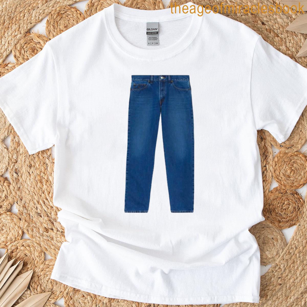 Funny Meme Jeans T-shirt