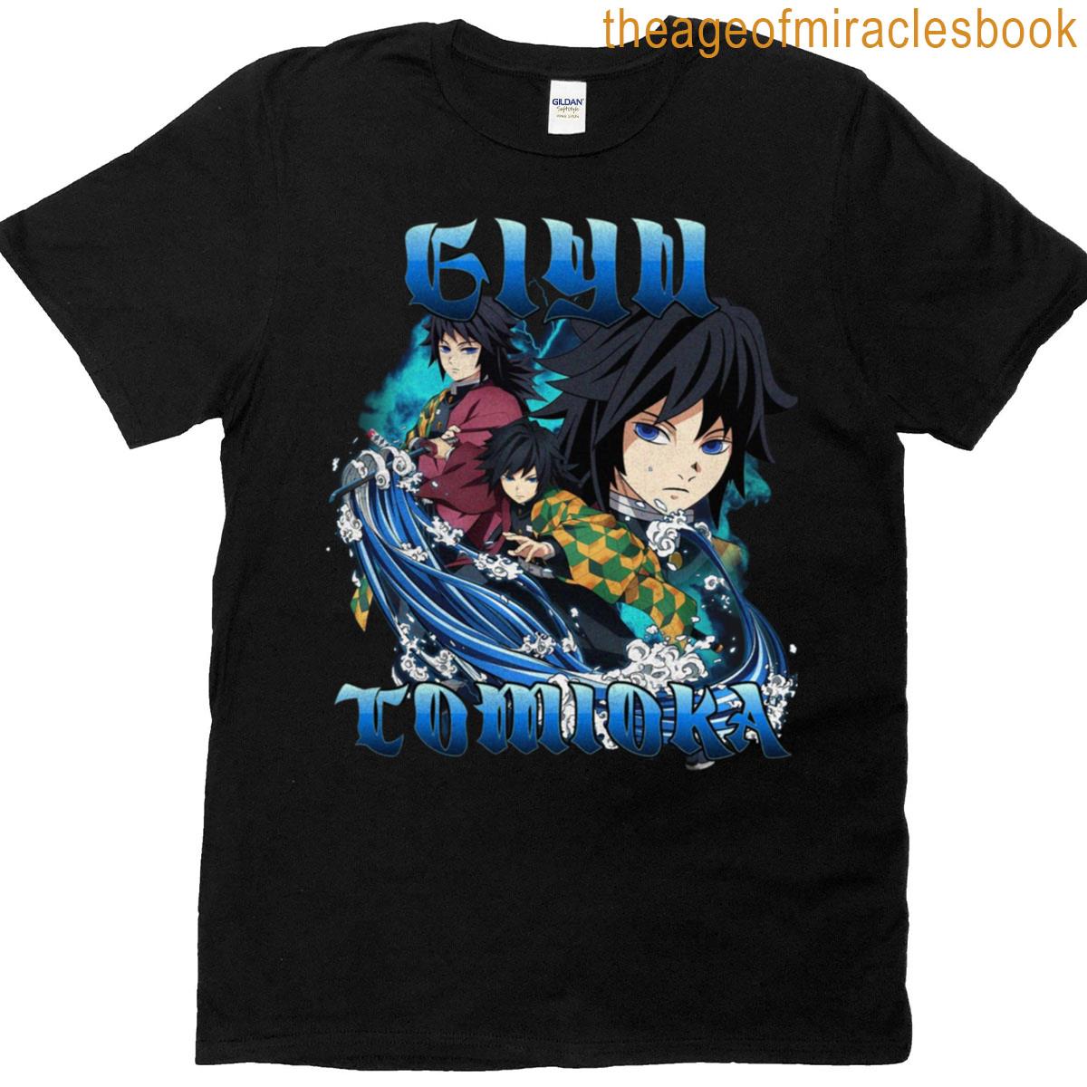Giyu Water Hashira T-shirt