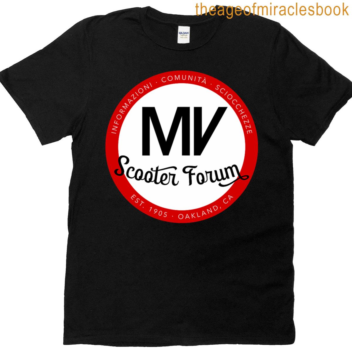 Mv Scooter Forum Est 1905 T-shirt