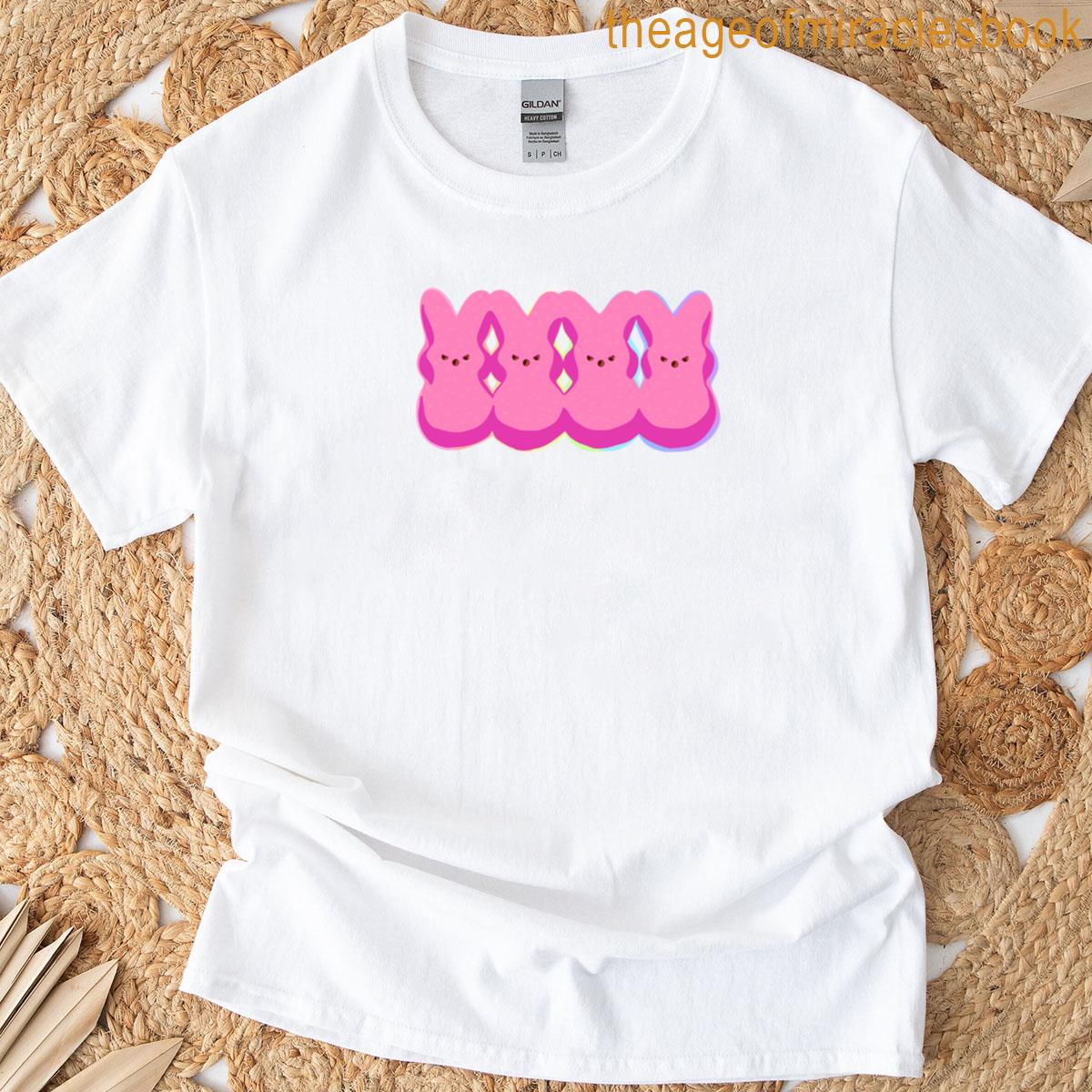 Rainbow Power Bunny Peeps T-shirt