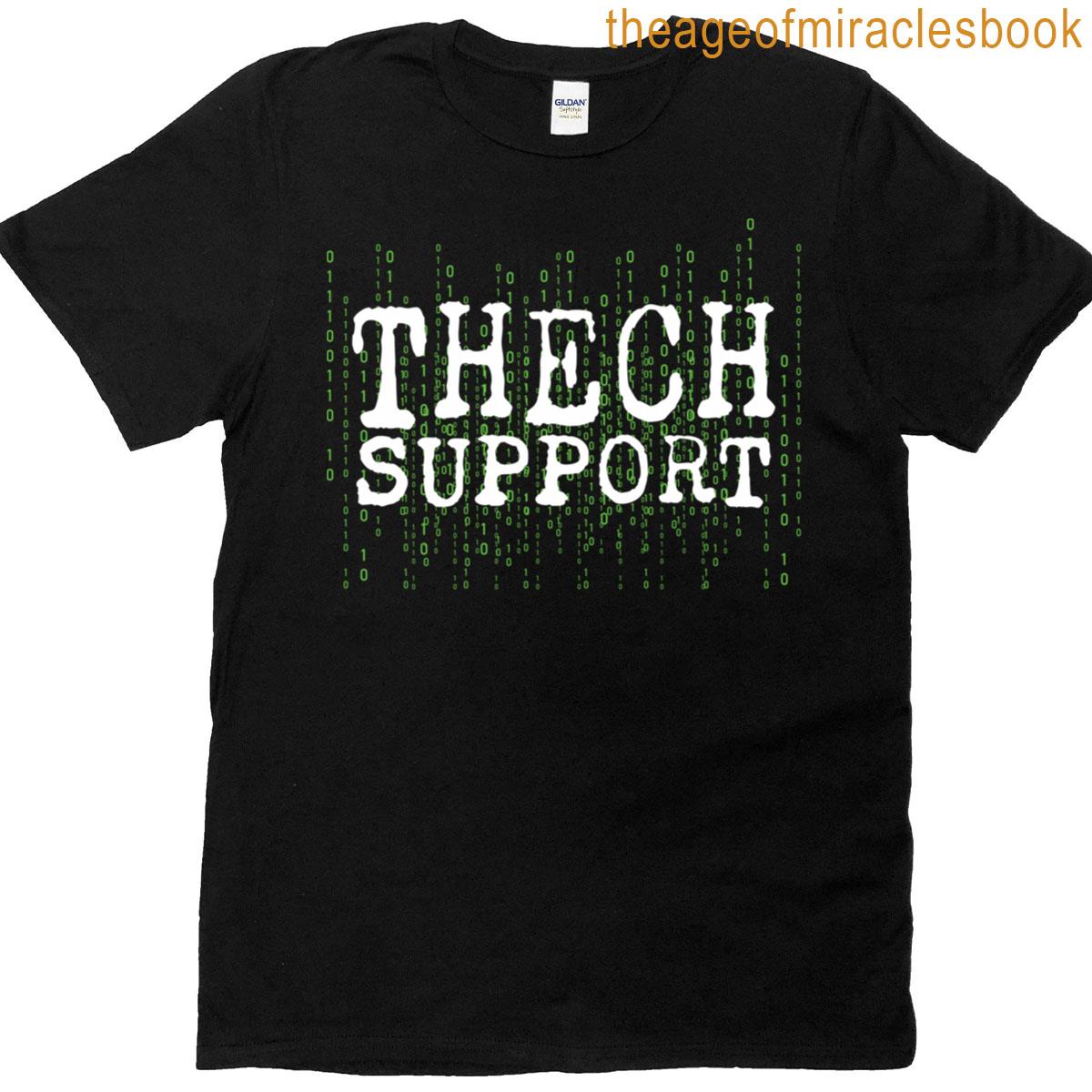 Tech Support Men Tech Support Funny T-shirt