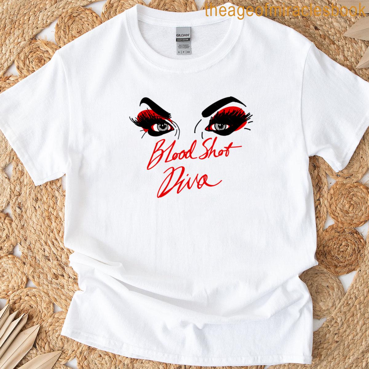Blood Shot Diva T-shirt