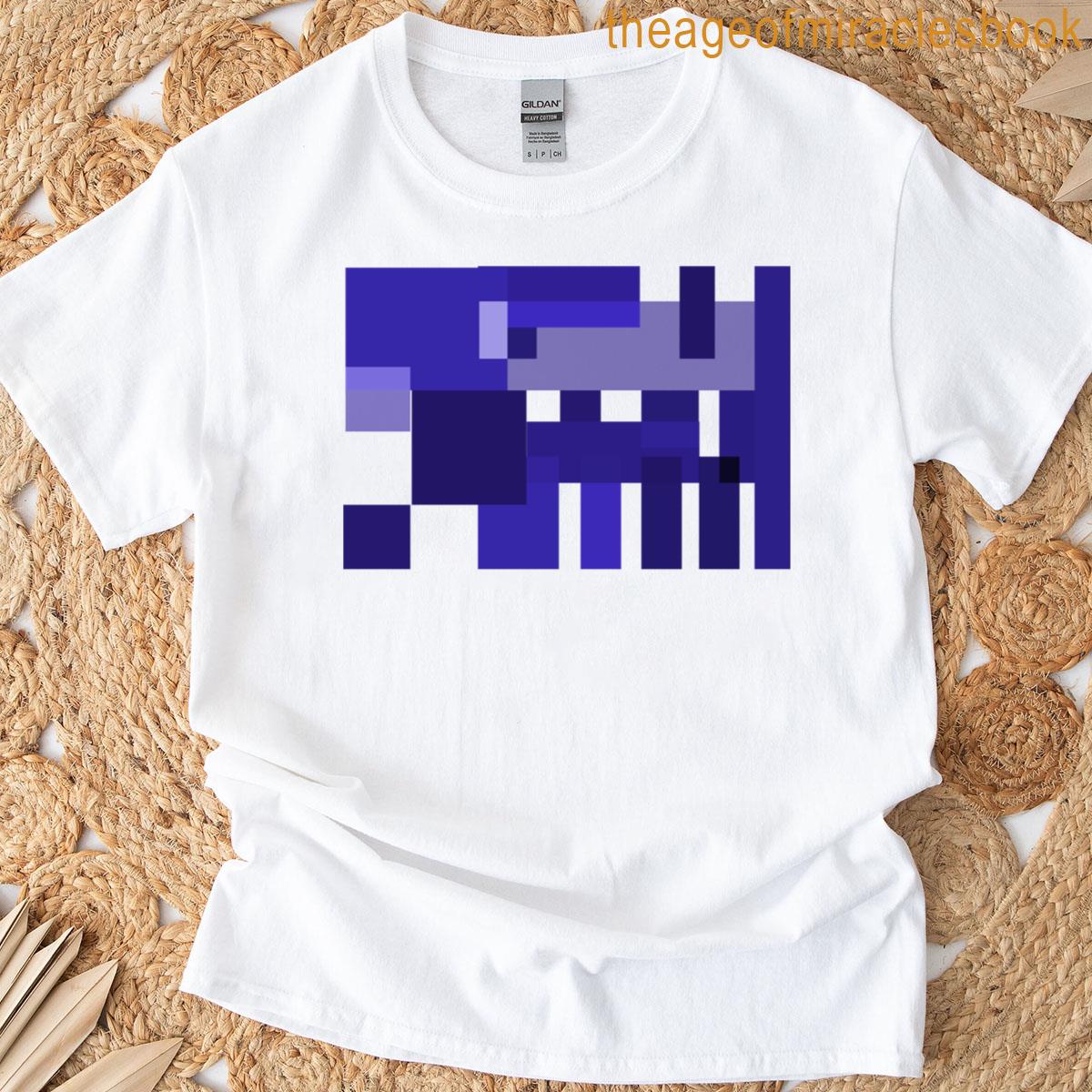 Blue Geometry T-shirt
