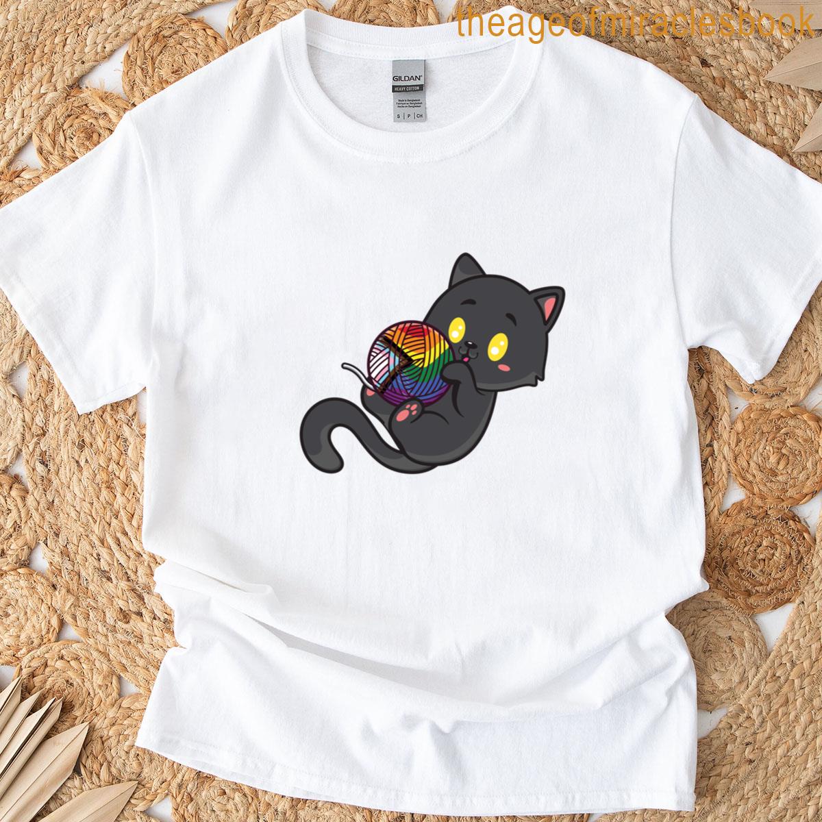 Lgbtqia+ Pride Cat T-shirt