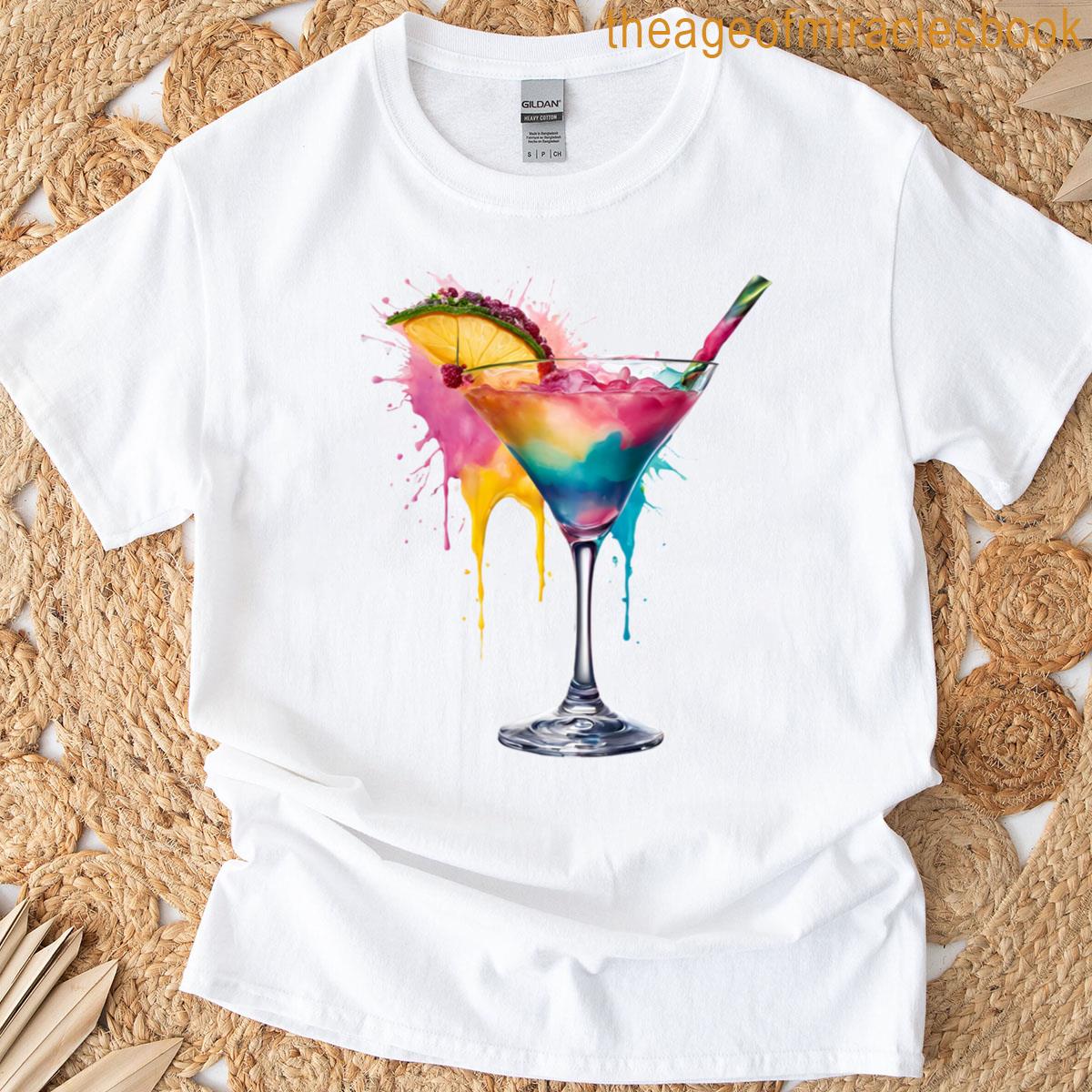 Margarita Colour Rainbow Beverage T-shirt