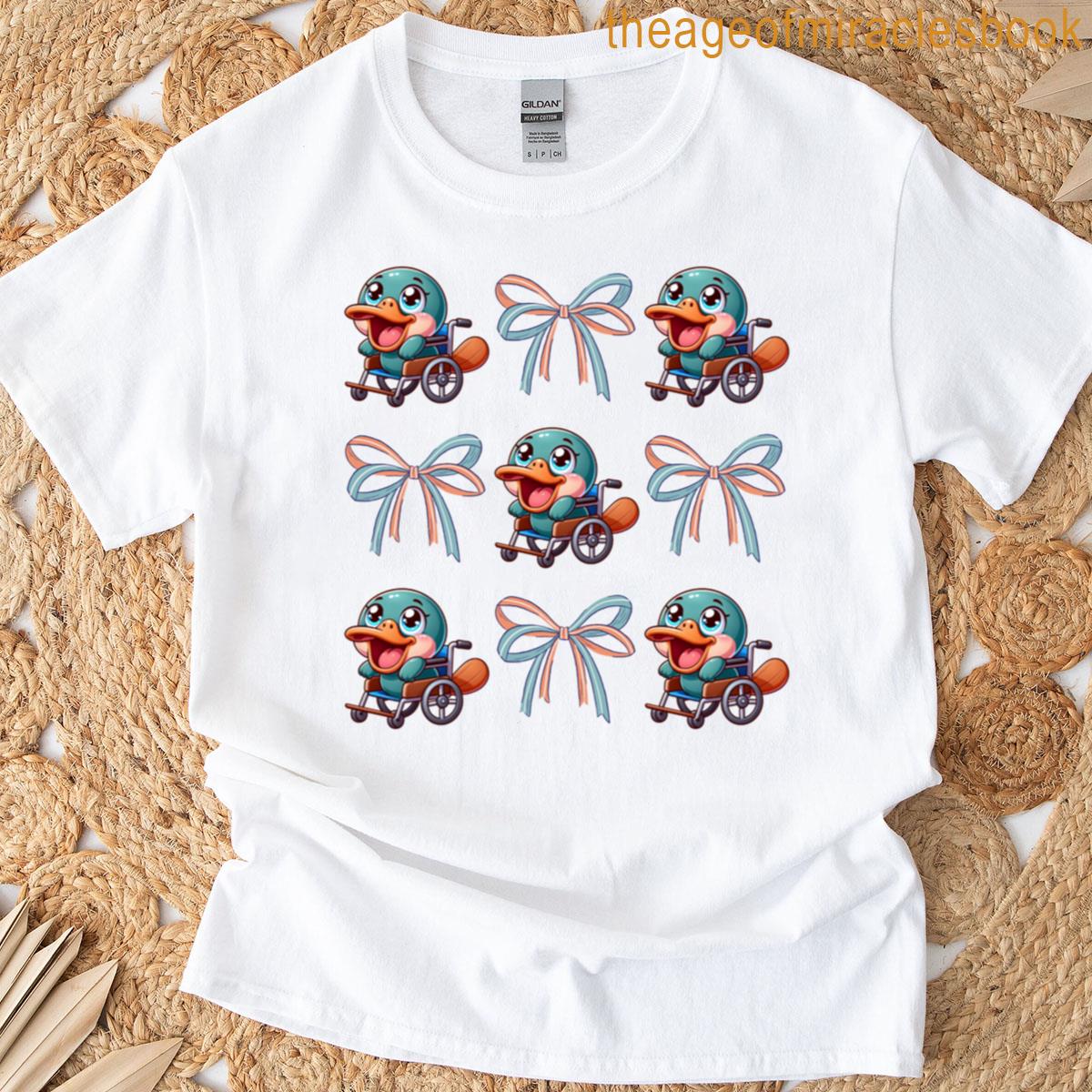 Platypus And Bows T-shirt