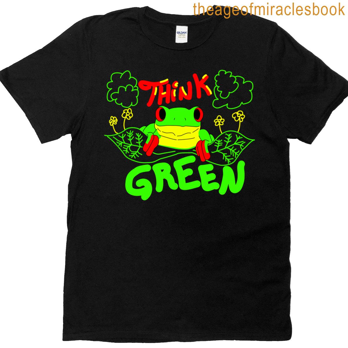 Think Green The Frog’s Philosophy T-shirt