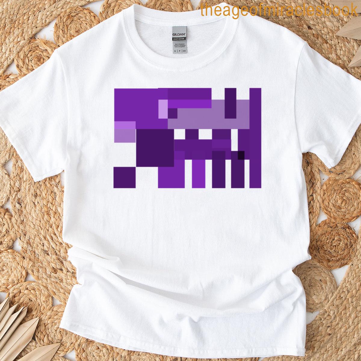 Violet Geometry T-shirt
