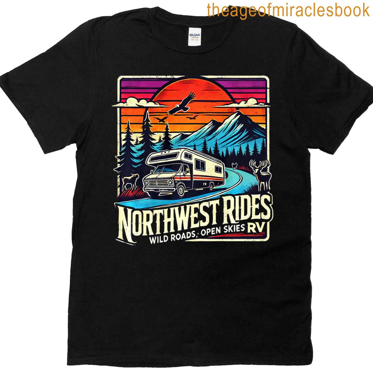 Wild Roads Open Skies T-shirt