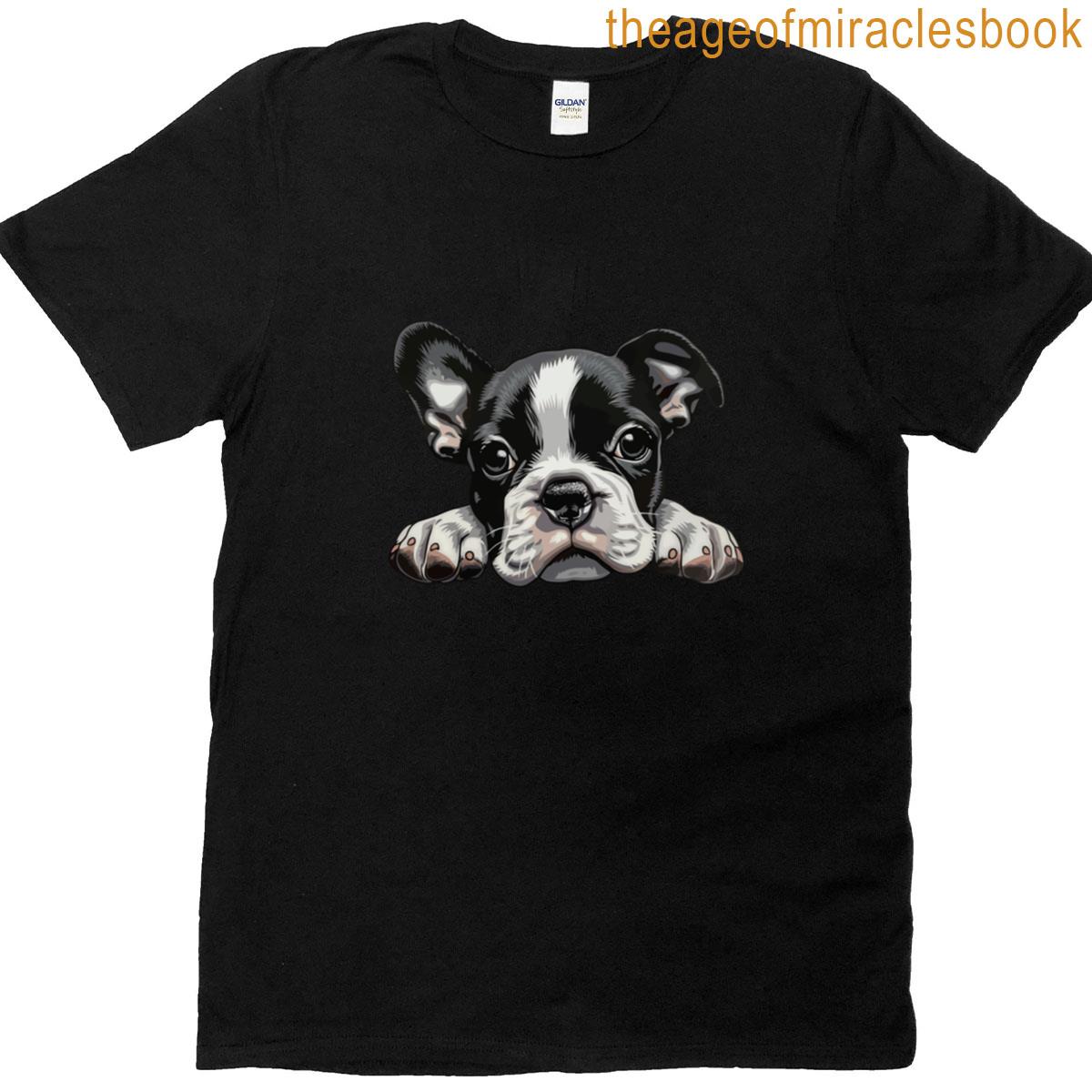 Cute Boston Terrier Puppy Essentials T-shirt
