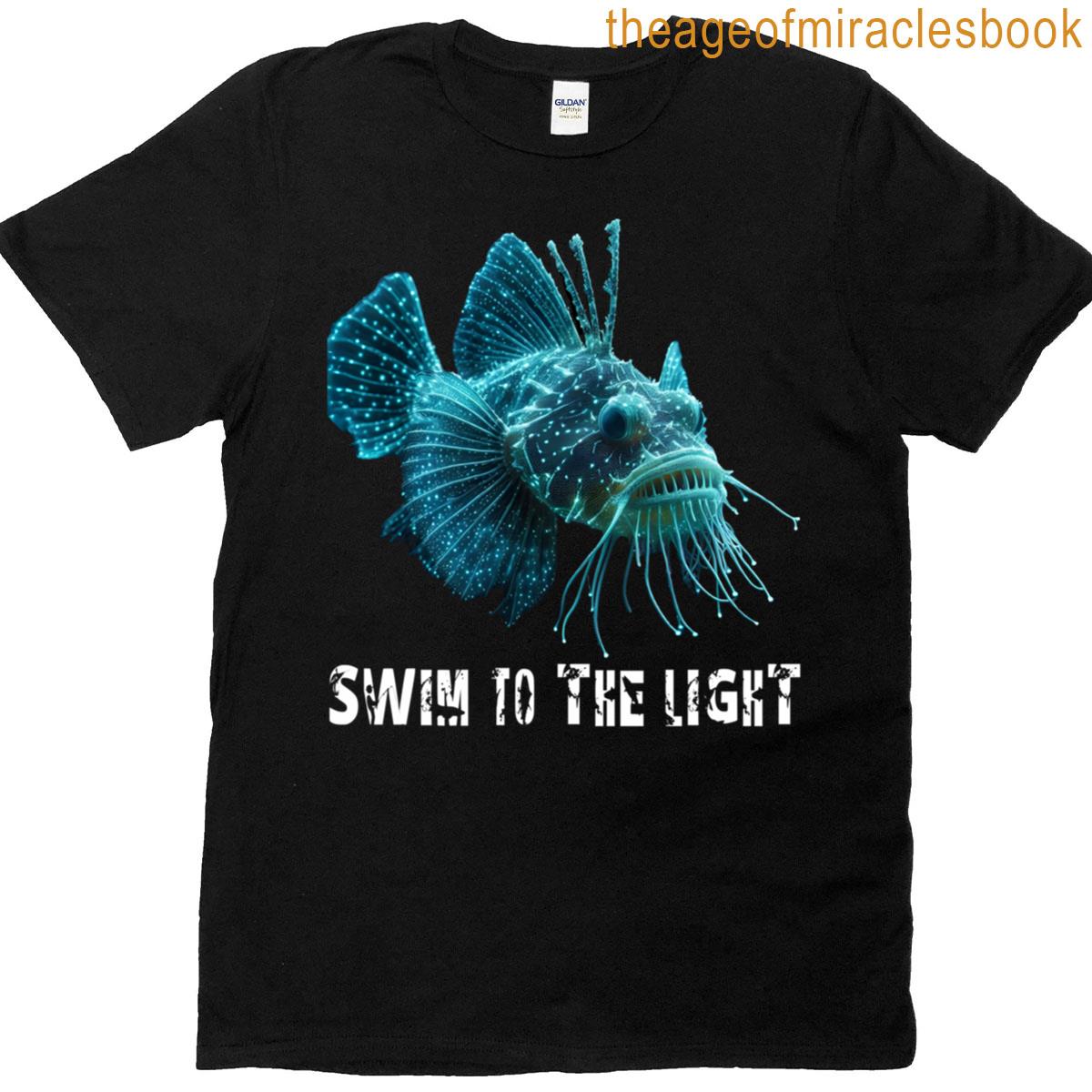 Light-loving Anglerfish Funny Fish Enthusiasts T-shirt