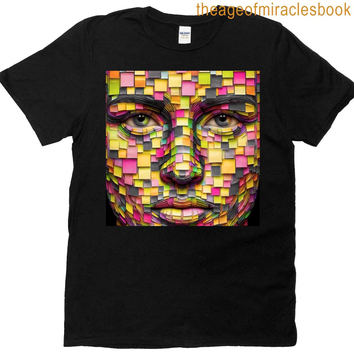 Sticky Note Face Confetti Craze Fun T-shirt