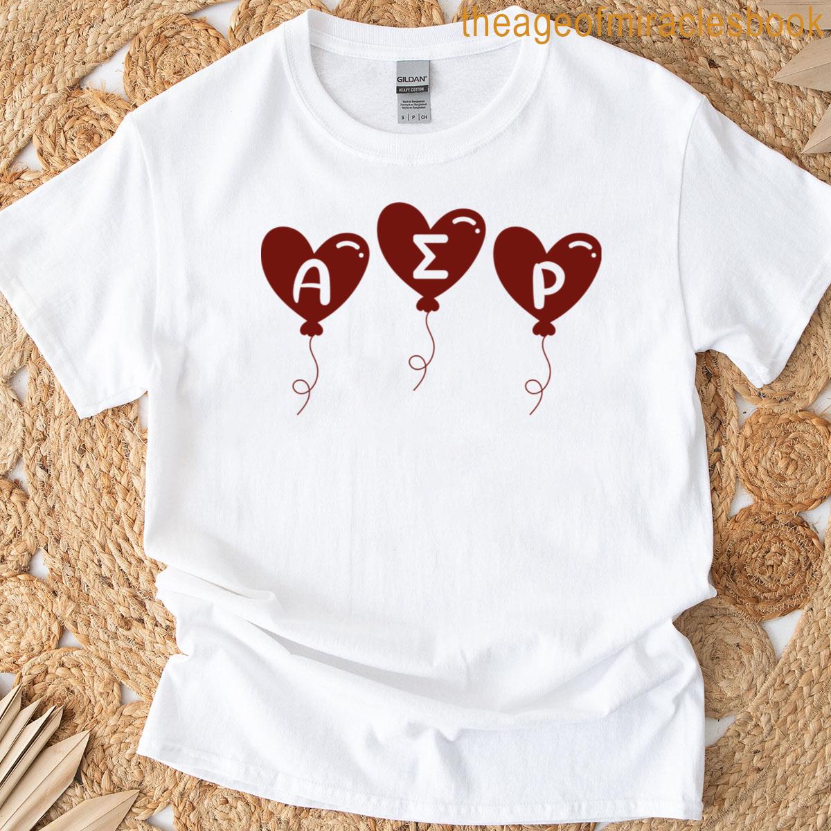 Alpha Sigma Rho Balloons T-shirt