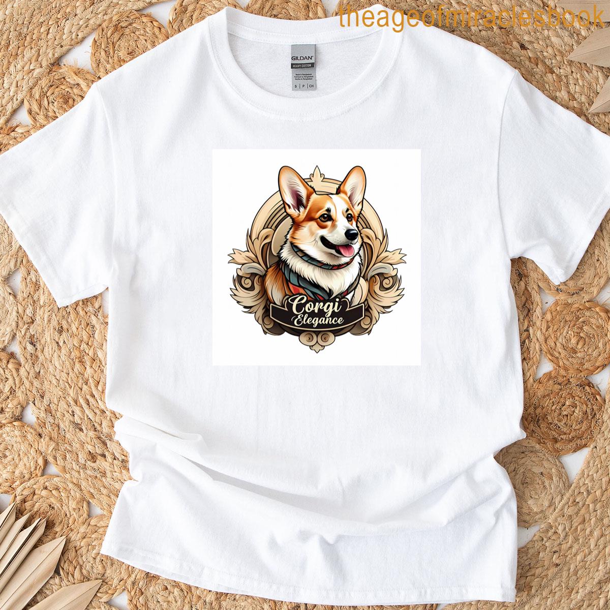 Corgi Elegance T-shirt