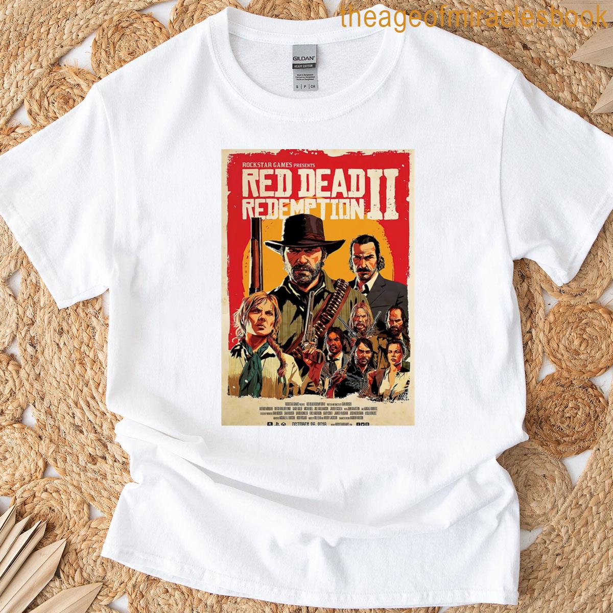Red Dead Gun Red T-shirt