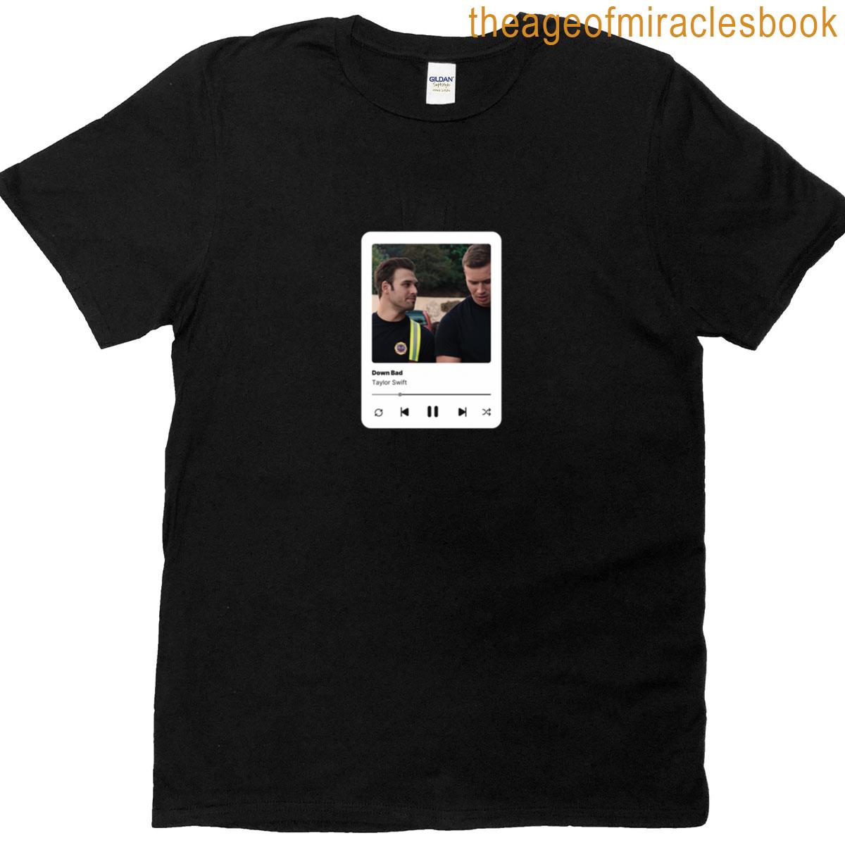 Buddie Buck Eddie Down Bad T-shirt