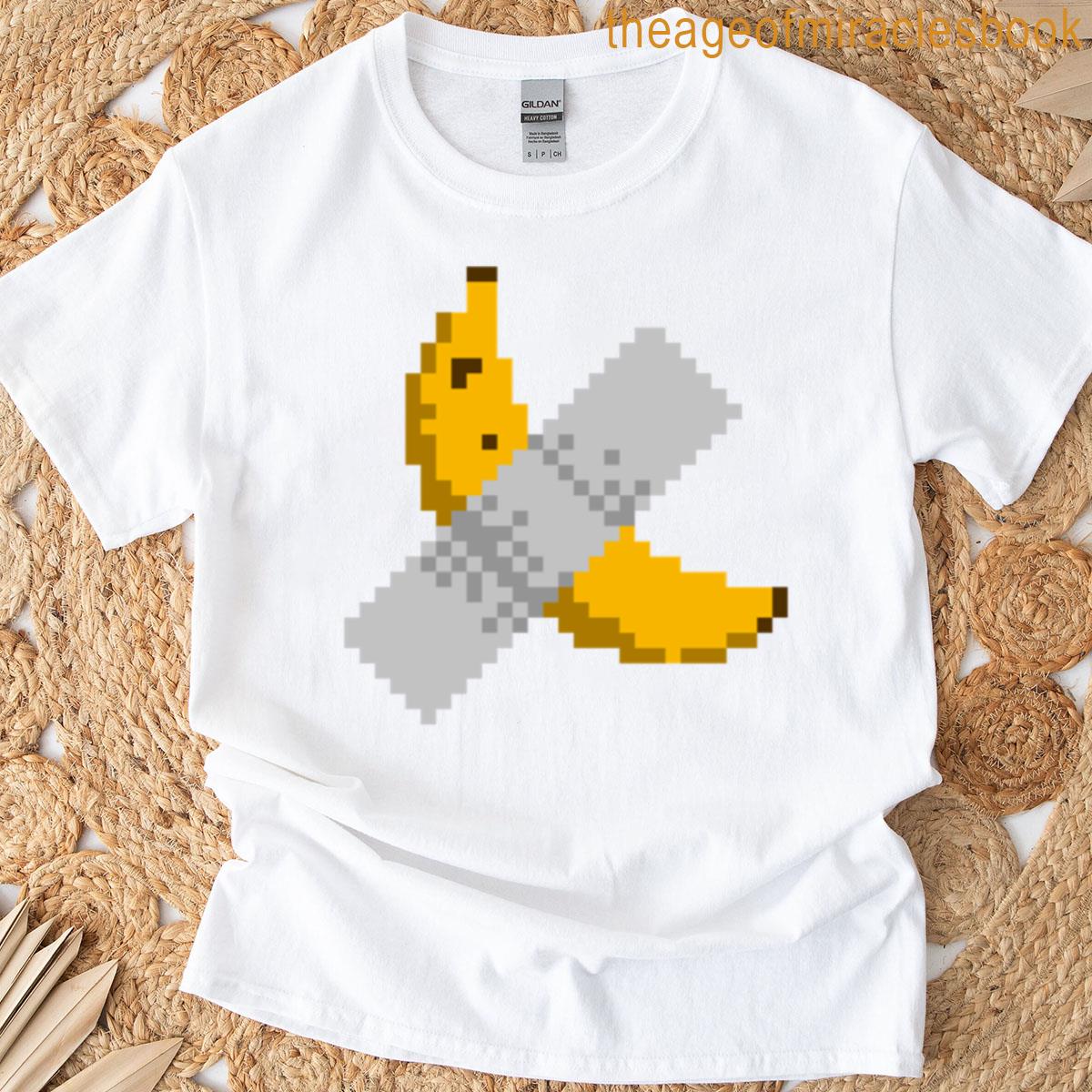 Comedian Banana Pixel T-shirt