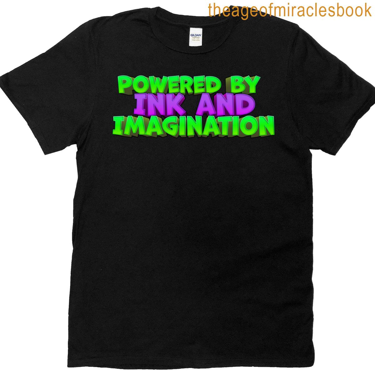 Comics Powered By Ink And Imagination T-shirt