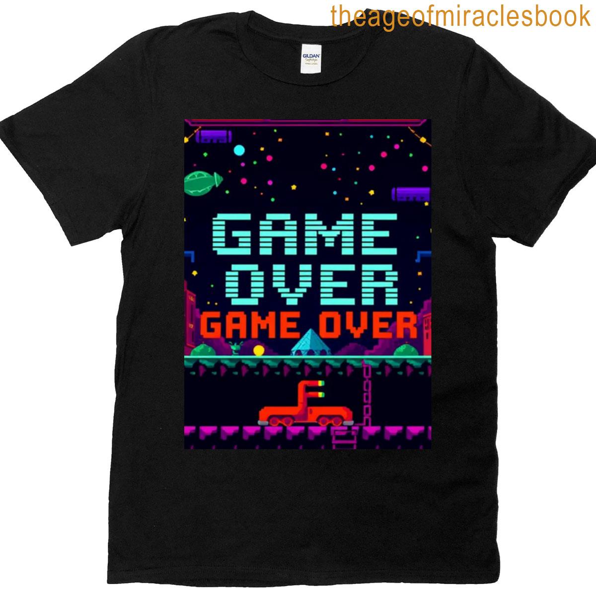 Game Over Pixel Art T-shirt