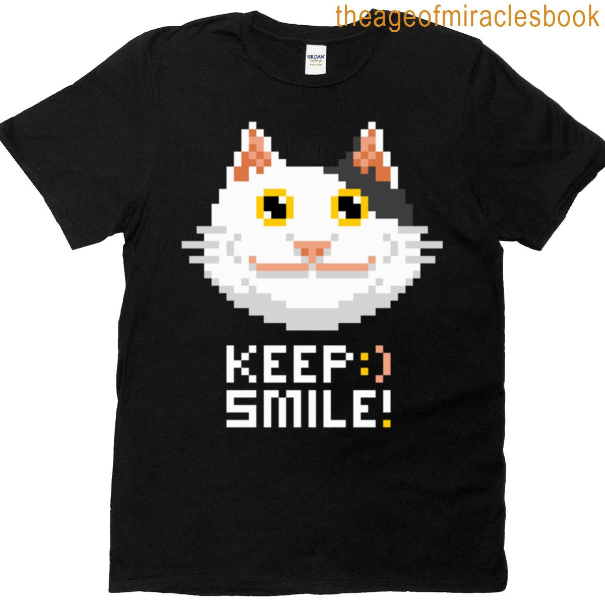 Keep Smile Pixel T-shirt