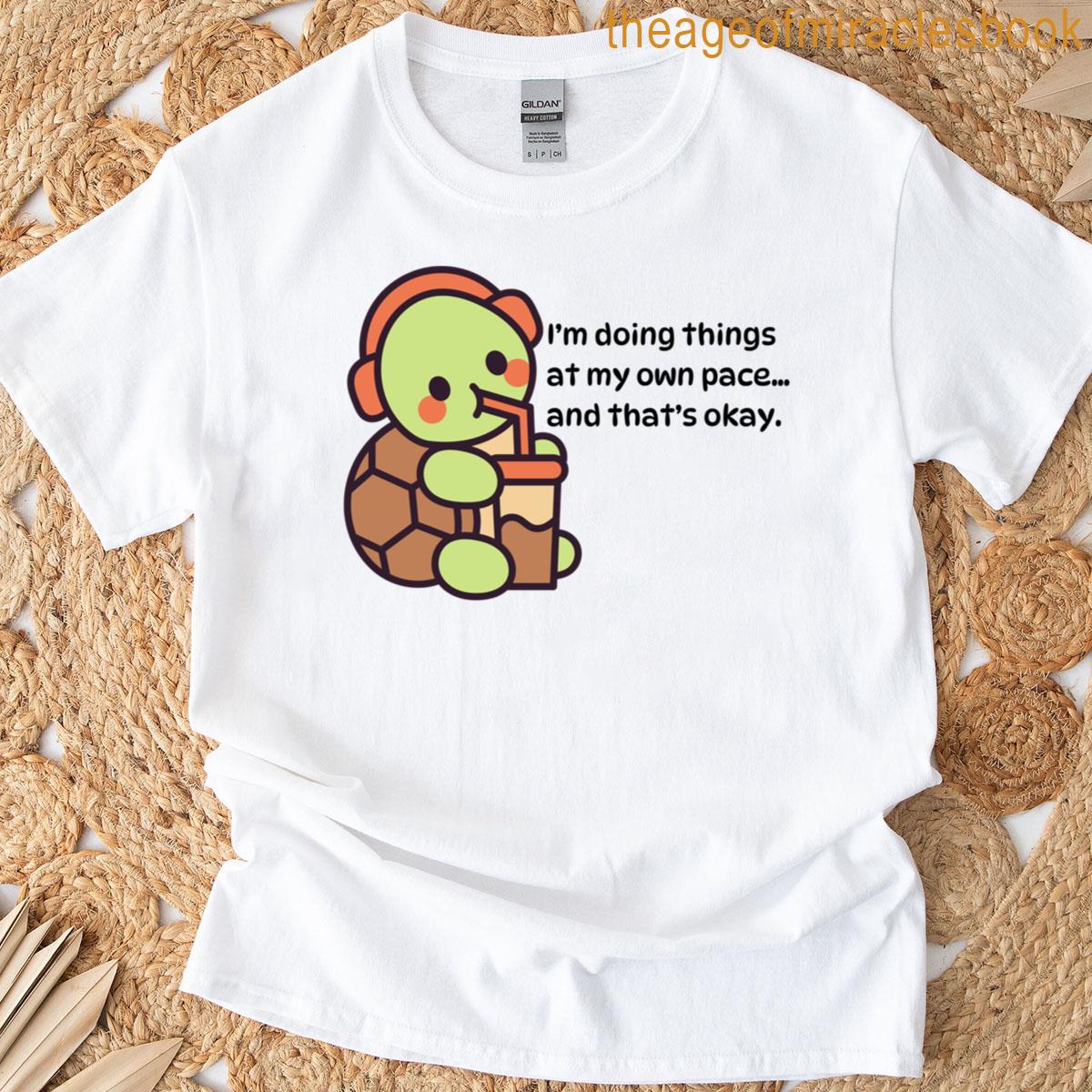 Cute Self Compassion Turtle T-shirt