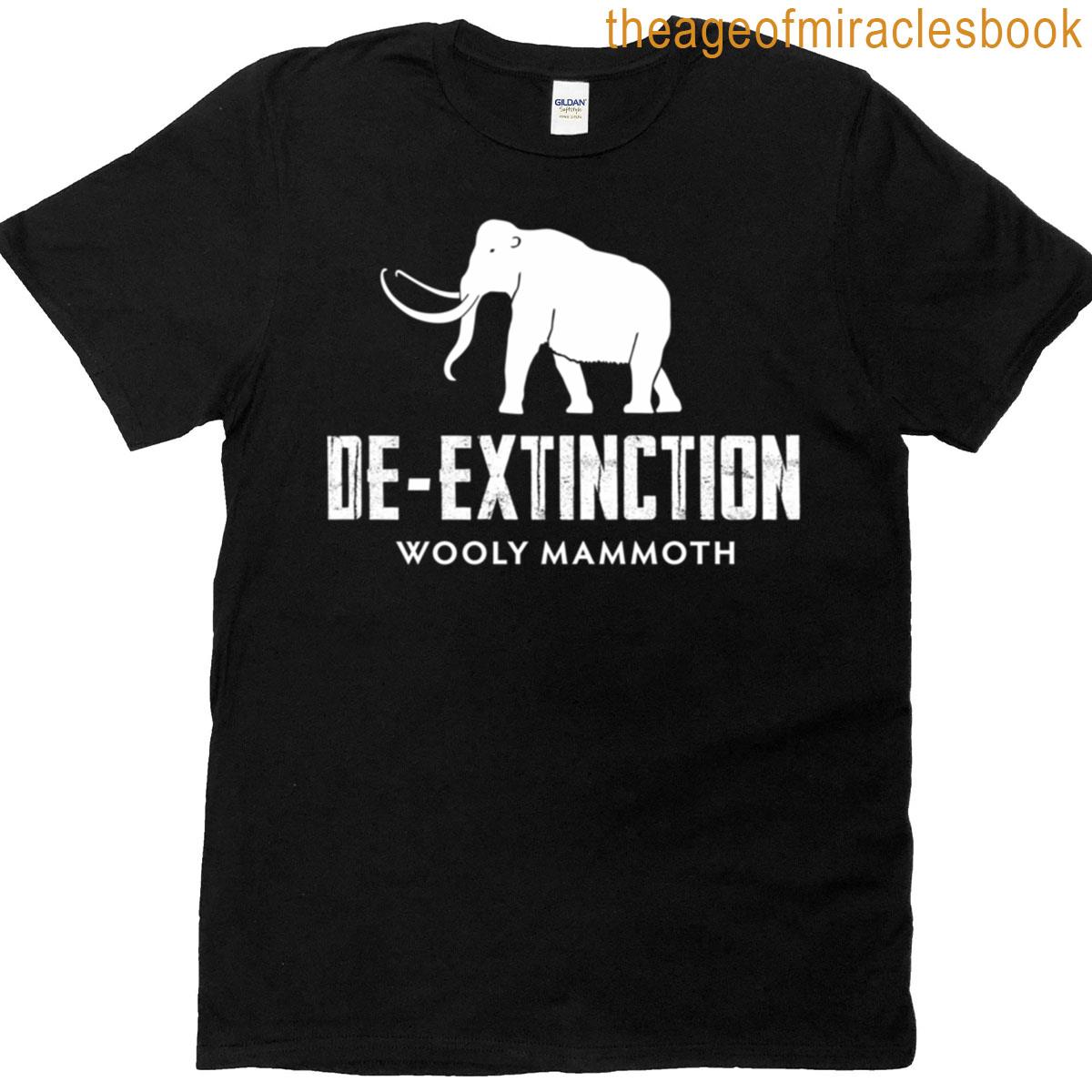 De Extinction Wooly Mammoth T-shirt