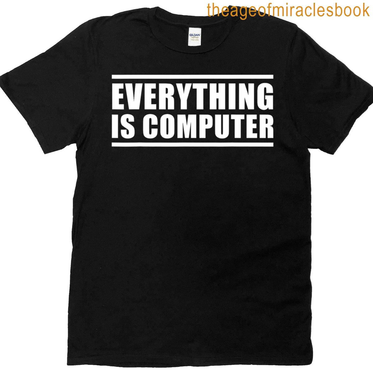 Everything Is Computer Funny Tech Support Doge T-shirt