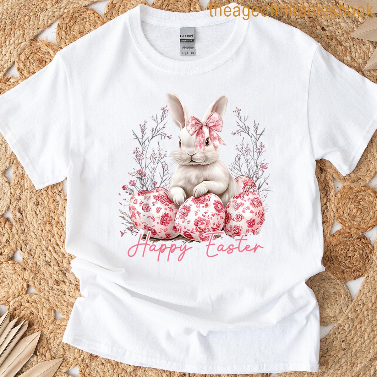 Happy Easter Bunny Easter Egg Hunt Squad Easter Family T-shirt