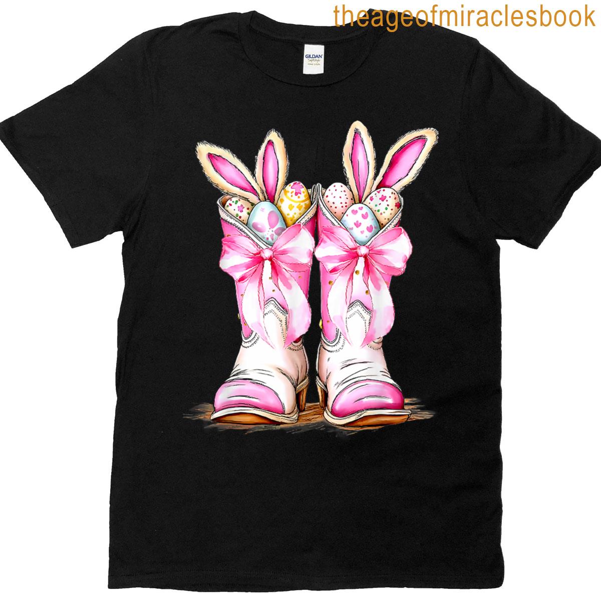 Rabbit Bunny Happy Easter Funny T-shirt