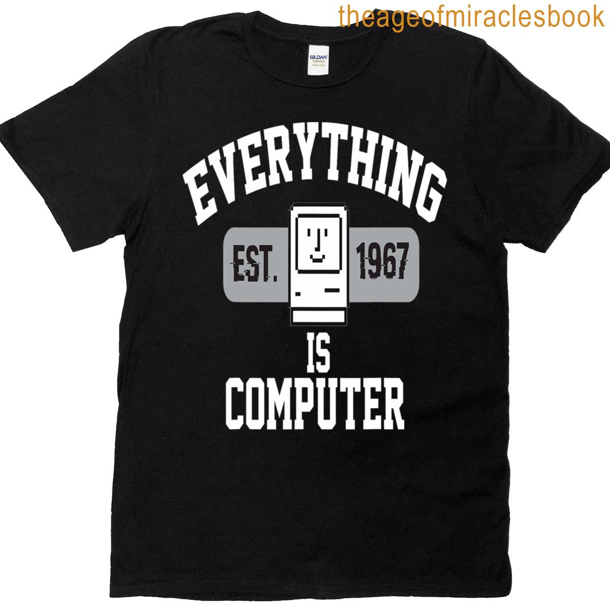 Everything Is Computer Funny Tech Support Doge T-shirt