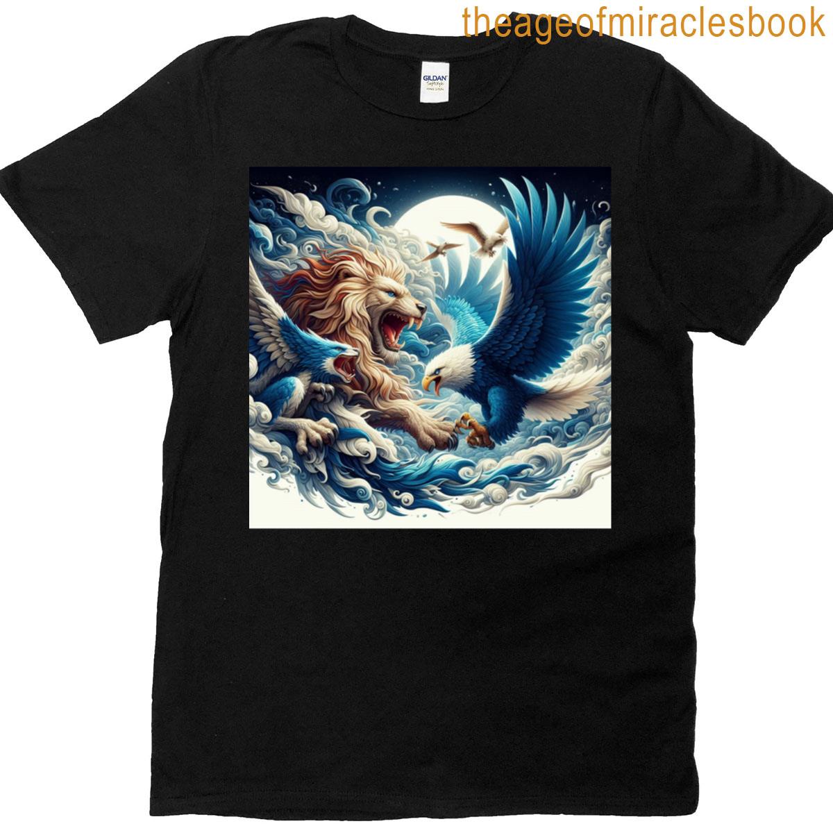 Lion Eagle Roaring T-shirt